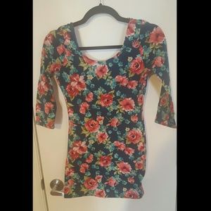 Floral tunic